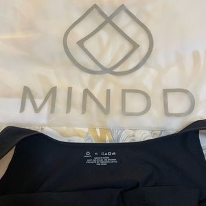 MINDD side ruched bodycon midi dress